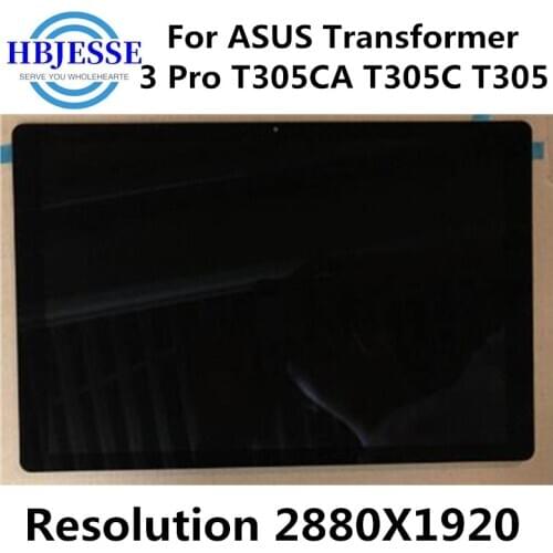 NV126A1M-N52 V3.1 For ASUS Transformer 3 Pro T305CA T305C T305 LCD LED Touch Screen Glass Digitizer Assembly