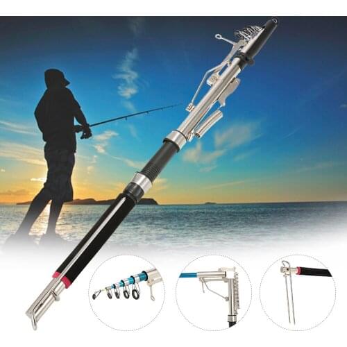 1.5-2.7M Carp Automatic Fishing Rod fishing Telescopic rod spinning rod fishing winter Fishing Rod ice feeder tackle olta