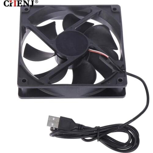 1Pc 120x120x25mm 5V USB Connector PC Computer Cooling Cooler Fan Heatsink