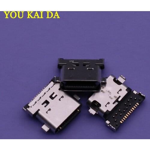 10pcs/lot Type C USB Port Charging Charger Connector Tail Plug Board Micro USB Connector For Huawei MatePad Pro Tablet Computer