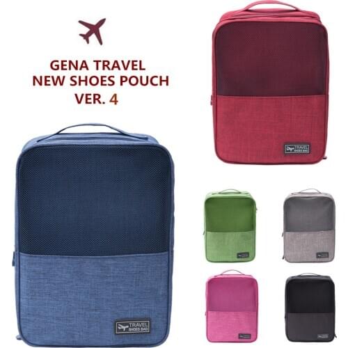 2019 Oxford Cloth 3 Layer Travel Storage Bag for Shoes 6 Colors Available Waterproof Storage Bag