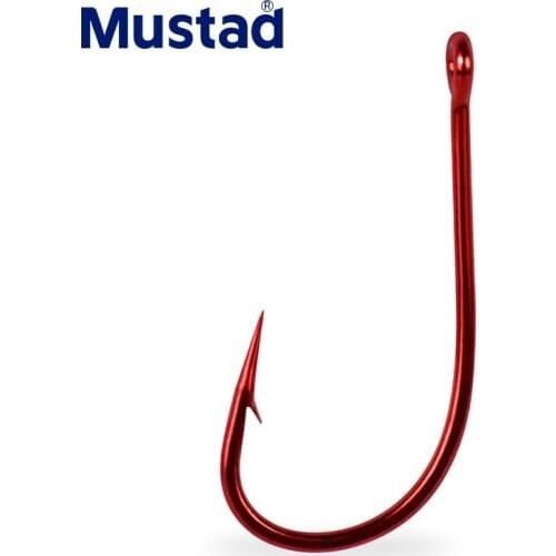 5 Packs/lot Mustad 7766 Fishing Barbed Hooks Black Fish Sea Beach Ultrapoint Rock Fishing Hook Carbon Steel Lure Fishhooks