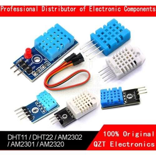Digital Temperature Sensor / Humidity Sensor DHT11 DHT22 AM2302 AM2301 AM2320 MW33 Sensor And Module For Arduino electronic DIY
