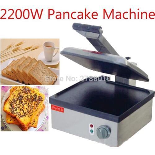 Electric Bread Heating Pan Household Bread Toaster 2200W Pancake Machine FY-2216