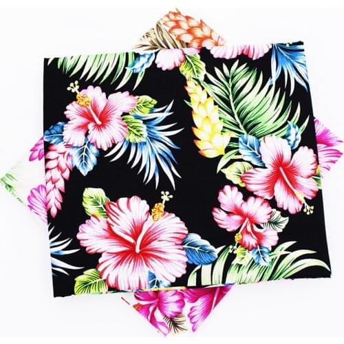 CMCYILING Cotton Fabric Patchwork Floral Tissus Cloth For DIY Quilting Sewing Fat Quarters Material Fabric Of Baby Doll 2pcs/lot