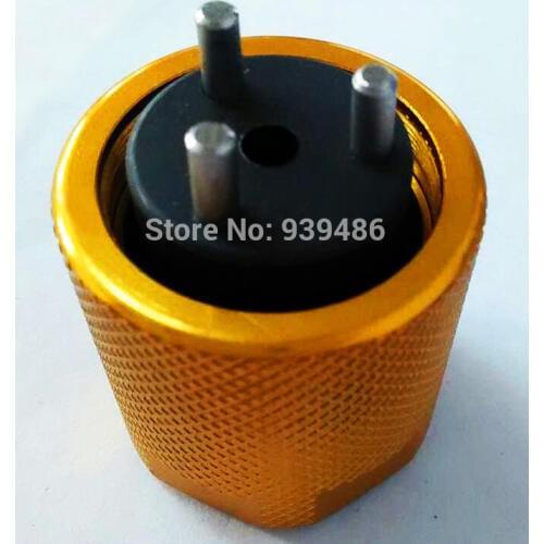 Common rail injector three pins wrench disassembly tool three jaw spanner head tool for Denso diesel injector repair tool