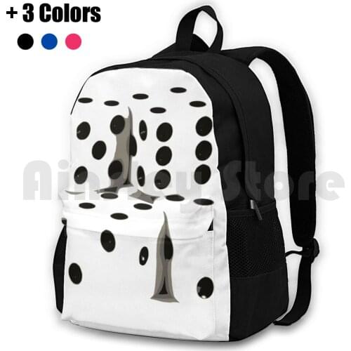 Casino Dice Outdoor Hiking Backpack Waterproof Camping Travel Dice Game Lottery Video Games Board Board Games Fun Toy Dnd Roll