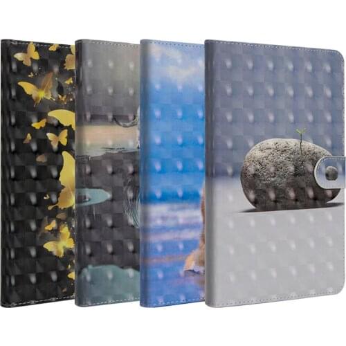 For iPad 2 3 4 Color Pattern Leather Smart Case Cover 9.7 inches For iPad 2 3 4 Tablet With Card Slot For iPad 2 3 4