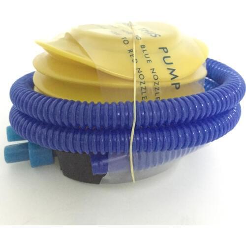Pool Floating Row Mini Portable Swimming Ring Pump Inflator Floating Bed Mount Swimming Ring Inflator Pump Pool Accessories