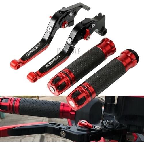 Motorcycle CNC Folding Extendable Brake Clutch Lever Bike Cable Handle Grip For YAMAHA TRX850 TRX 850 1996 1997 1998 1999 2000