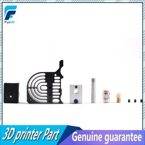 Clone Prusa Mini hotend set HeatSink heater block heat break V6 NOZZLE radiator kit for Prusa Mini