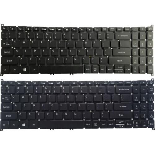 New US laptop keyboard for Acer Swift 3 SF315-51 SF315-51G N17P4 NO frame black