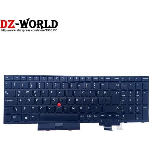 New Original TR Turkish Keyboard for Lenovo Thinkpad T570 P51S T580 P52S Laptop Teclado 01EN956 01ER528 SN20M07834
