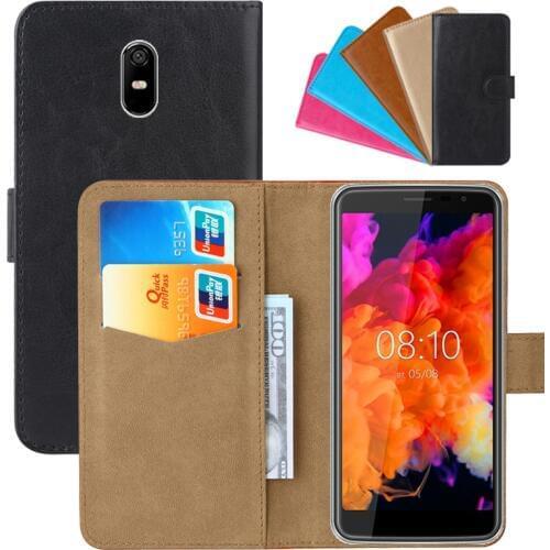 Luxury Wallet Case For BQ BQ-5004G Fox PU Leather Retro Flip Cover Magnetic Fashion Cases Strap