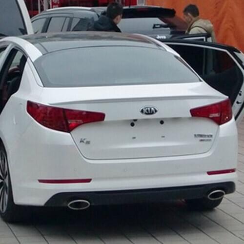 SHCHCHG Car Accessories For Kia K5 Optima 2011 2012 2013 ABS Plastic Material Unpainted Primer Rear Trunk Boot Wing Rear Spoiler