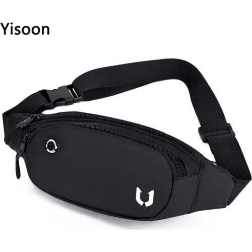 Mens Nylon Waist Bags Fanny Pack Boy Drop Leg Bags Hip Bum Belt Bag Travel Riding Motorcycle Crossbody Purse Pouch