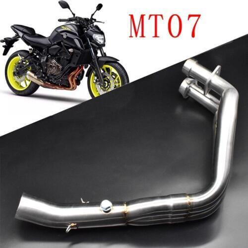 Motorcycle Exhaust Full system for Yamaha MT-07 FZ-07 Tracer 2014-2018 XSR700 2016-2017 For mt07 FZ07