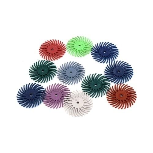 5Pcs Dental Composite Spiral Finishing Polishing Disc Wheel +1pc Polishing Shank Mandrel Dentistry Instrument