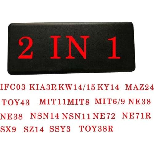 1PCS LiShi 2 in 1 Tool Locksmith Tools KAI3R MAZ24 MIT11 MIT8 MIT9 NE38 NE71R NE72 NSN11 NSN14 SX9 for Car/Auto