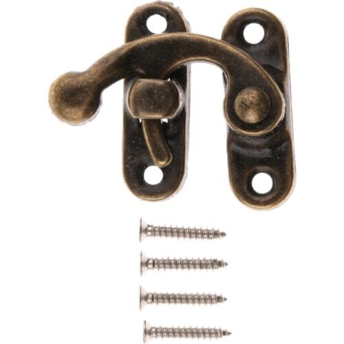 10 Pcs Bird Breeding Box Lock Parrot Cage Fitting Nesting Lock Random Color