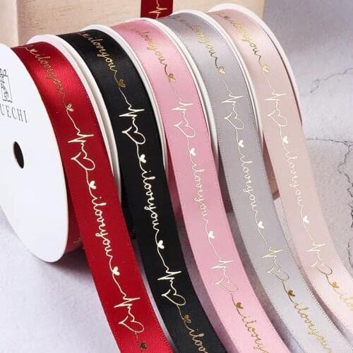 10 Yards 16mm Wedding Ribbon Satijn Lint Diy Craft Wedding Party Decoration Hair Gift Ruban Satin Cake Packaging Satin Ribbon