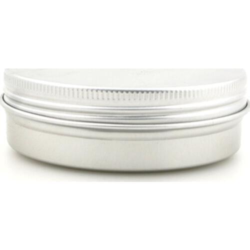 4oz/120ml/g Aluminium Tins jar pot, containers with screw thread