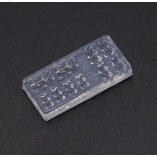 5Pc Handmade Cute Bear Nail Art Silicone Mini Gummy Bear Mold Bear Nail Art Resin Casting Mould Template Resin Art Craft