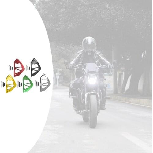 Motorcycle Aluminum Front Sprocket Cover Durable Chain Guard Kit for KAWASAKI Z250 Z300 for NINJA 300 250 2013-2017