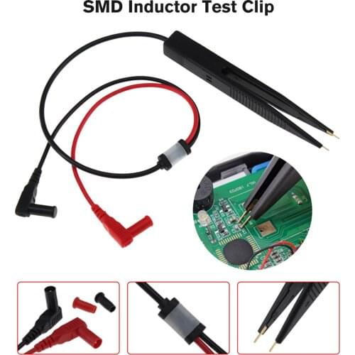 ANENG SMD Inductor Test Clip Meter Probe Tweezers LCR test pen For Resistor Multimeter Capacitor Test Clip Multimeter Probe