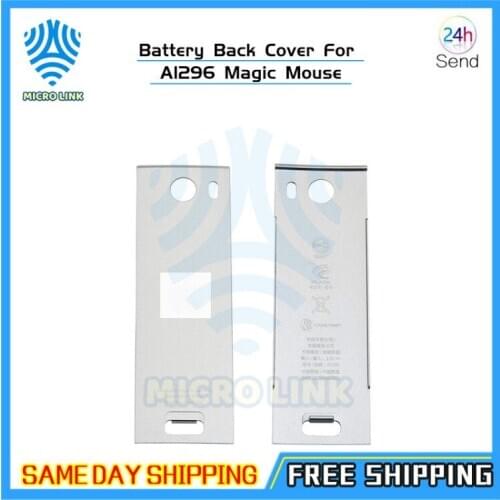 For Apple Magic Mouse Case MB829LL/A A1296 Silver Aluminium Mouse Cover Cap Battery Case for Apple Mac Wireless Magic Mouse 1pcs