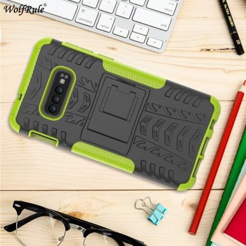 For Cover Samsung Galaxy S10e Case TPU & PC Holder Armor Phone Case For Samsung Galaxy S10e Cover For Samsung S10e G970 5.8