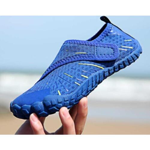 Kids beach shoes blue color