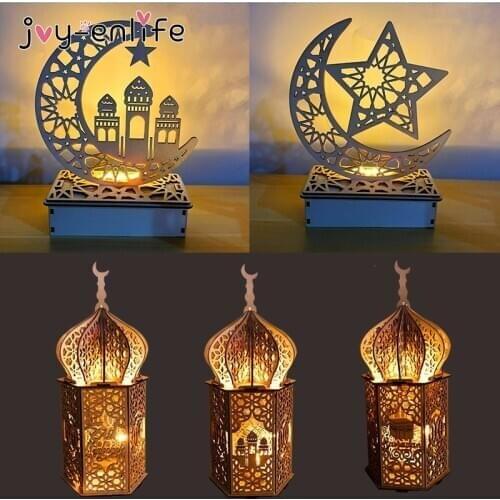 EID Wooden Pendant Eid Mubarak Ramadan Decoration For Home Islam Muslim Party Decor Eid Al Adha Ramadan And Eid Ramadan Kareem