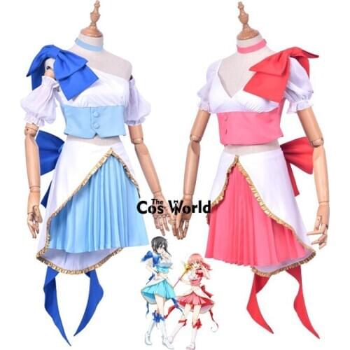 Magical Girl Ore Uno Saki Mikage Sakuyo Tops Dress Uniform Outfit Anime Cosplay Costumes