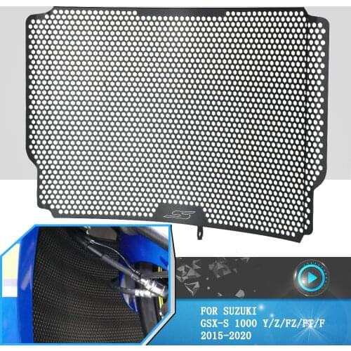 Motorcycles Radiator Grille Grill Guard Cover Protector For Suzuki GSX-S1000F GSX-S1000 gsx s 1000 2015 2016 2017 2018 2019 2020