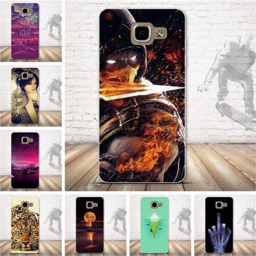 Soft TPU For Coque Samsung Galaxy A5 2016 A510F Laser Case Silicon Back Cover For Funda Samsung Galaxy A5 (2016) A510F Case Capa