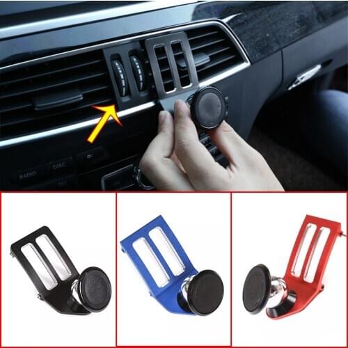 Car Dashboard Air Vent Mobile Phone Holder 360 Degree Mobile Phone Stands GPS Navigation Bracket For Mercedes Benz C Class W204