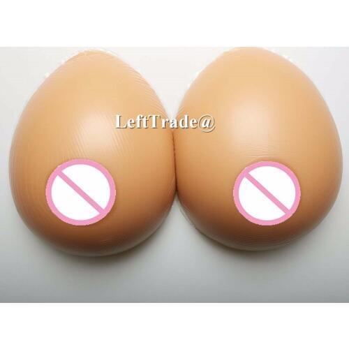 600g B cup tan skin tone drag queen fake silicone breast forms for mastectomy shemale use retail wholesale drop shipping