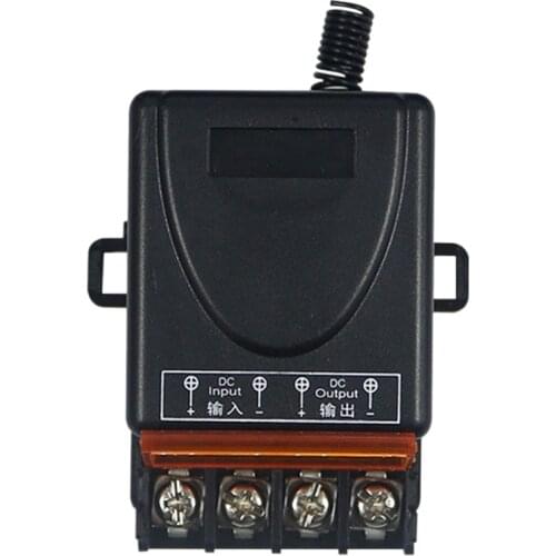 433MHz DC12-48V Single-Channel Smart Remote Control Switch for Water Pumps, Pumps, Motors, Lamps
