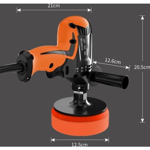 980W Electric Car Polisher Polishing Machine Six Gears Adjustable Speed Car Electric Polisher Waxing Machine