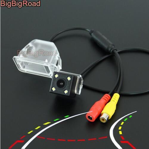 BigBigRoad Car Intelligent Dynamic Tracks Rear View CCD Camera For Great Wall HAVAL H3 H5 Florid Voleex M3 C50 Parking Camera