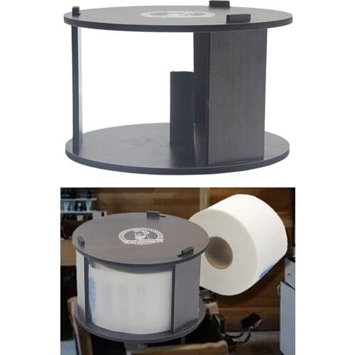 Wooden Disposable Neck Paper Dispenser Salon Tool for Salon Hairdressing