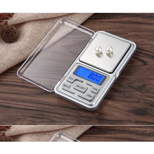 Electronic Balance Gram Digital Pocket Scale 500g 0.01g High Accuracy Backlight Electric Jewelry Weight Fo