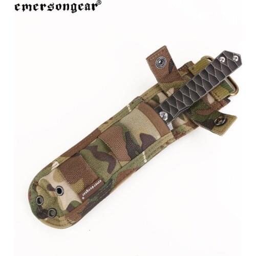 Emersongear Tactical Knife Case Knife Bag Pouch MOLLE Combat Hunting Survival Knife Pouch Military Army Multicam Knife Pouch