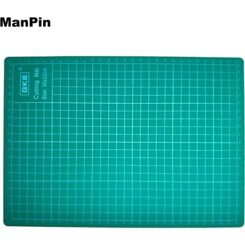 GKS A4 PVC Cutting Mat Middle layer white core Cutting Pad Patchwork Tools Manual DIY Cutting Board Double-sided LCD Repair Tool