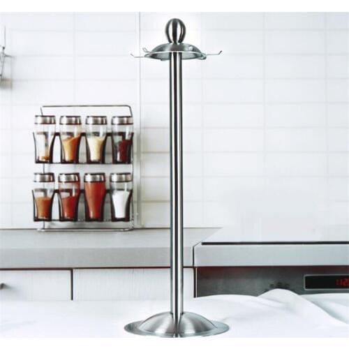 Kitchen Accessories New Stainless Steel Kitchen Cooking Utensil Tool Set Organizer Rack Holder Stand