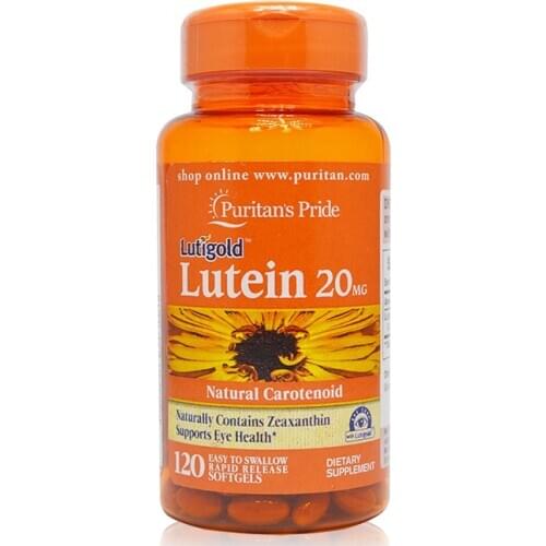 Free Shipping Lutein 20 Mg 120 Pcs