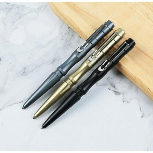 Tactical Pen Self Defense Supplies Simple Package Tungsten Tool Defense Edc Steel Security Personal Protection Defence C4V5