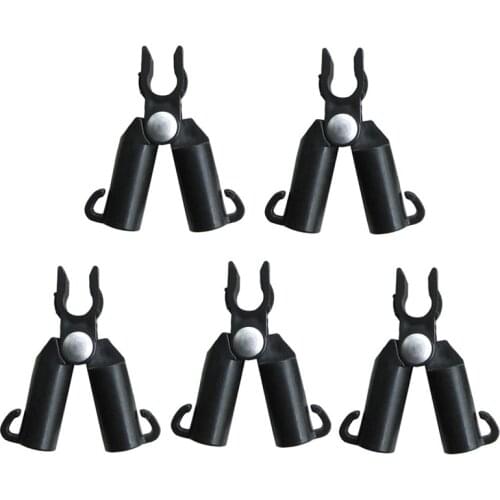 5pcs Plant Support Awning Pillar Accessories A Clip Quickly Set Up Climbing Vine Bracket Plant Steel Pipe Bracket Garden Support
