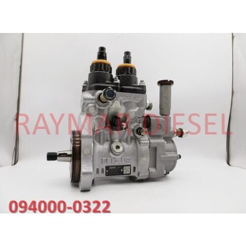 Genuine HP0 Common rail fuel pump 094000-0320, 094000-0321, 094000-0322 for SA6D140E-3 6217-71-1120, 6217-71-1121